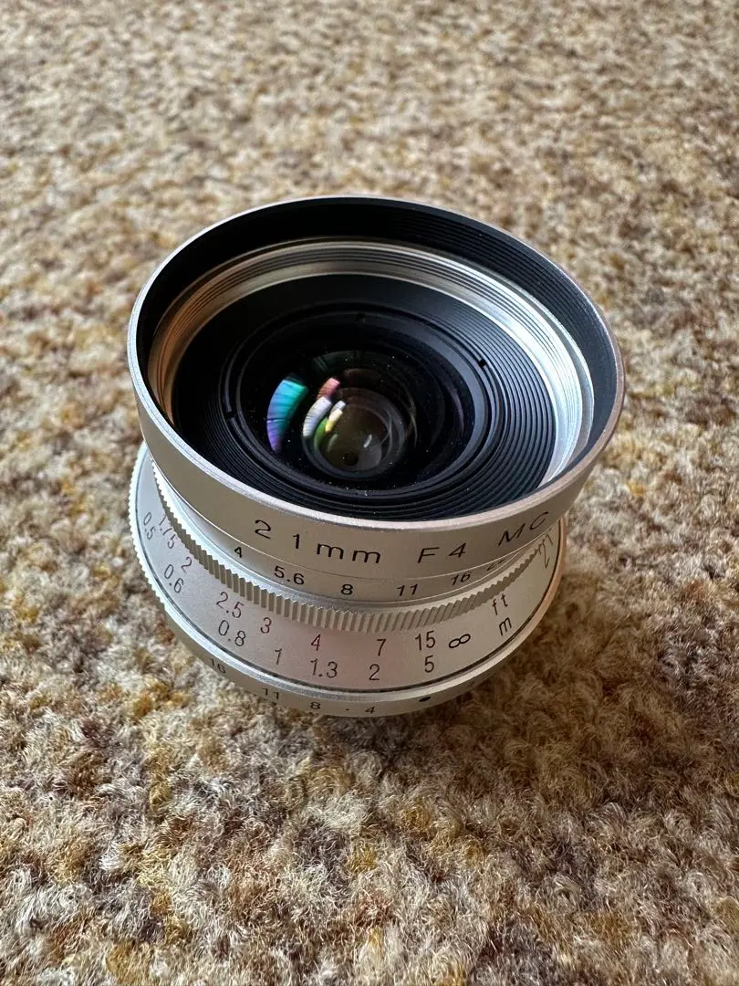 COLOR-SKOPAR 21mm F4　Lマウント（L39）　L-Mリング付き 小さくてかわいい超広角レンズ Voigtlander COLOR-SKOPAR 21mm