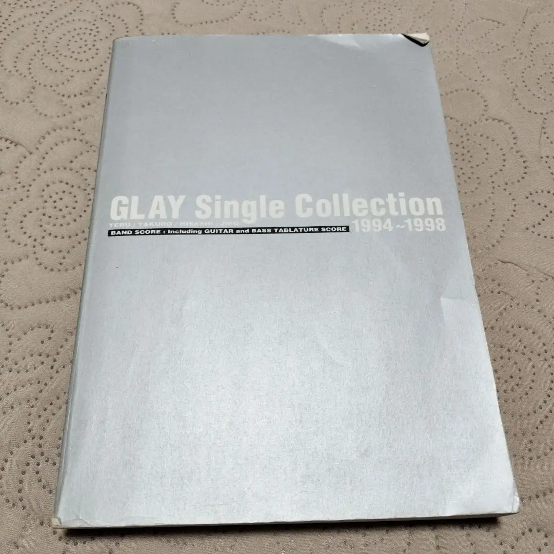 GLAY シングルコレクション　バンドスコア1994〜1998 GLAY Single Collection 1994-1998 バンドスコア - メルカリ
