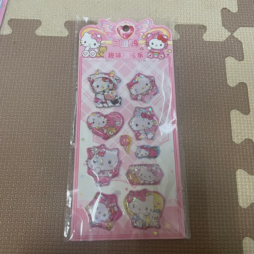 Thumbnail of Sticker, Water Seal, Sanrio, Hello Kitty, 3D, Glittering