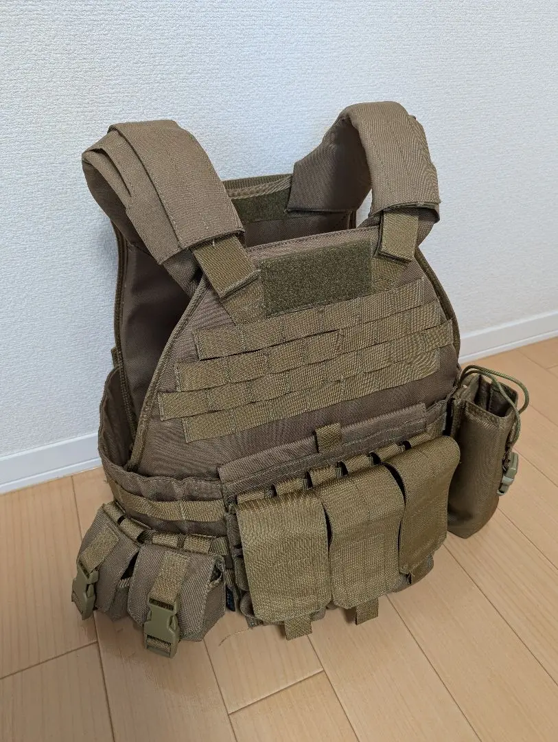 TMC 420 コヨーテブラウン　プレートキャリアセット 6_000000007269.jpg?1711443465