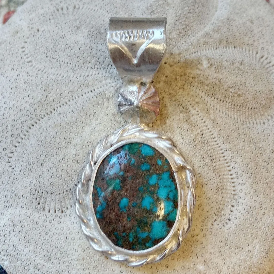 Thumbnail of Egyptian Turquoise Silver 925 Pendant