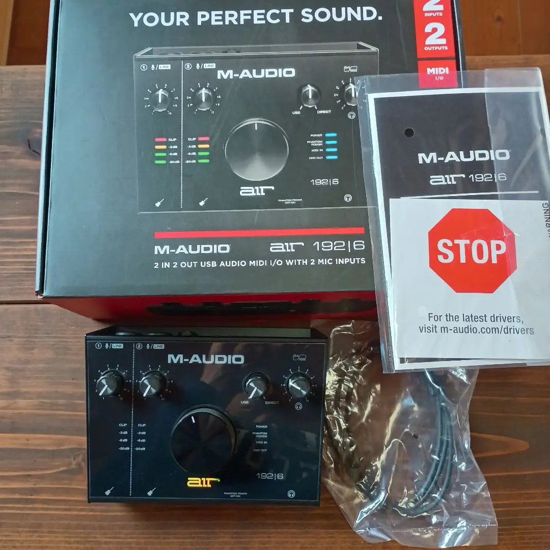 M-AUDIO AIR 192 / 8 オーディオインターフェース 中古 M-Audio AIR 192|8 2-In/4-Out 24/192 Audio MIDI Interface for