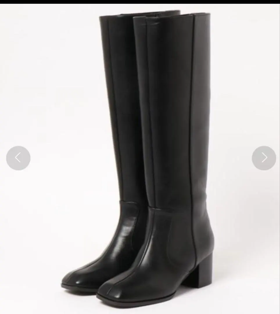 Thumbnail of MOUSSY SQUARE TOE LONG Boots - Moussy Long Boots