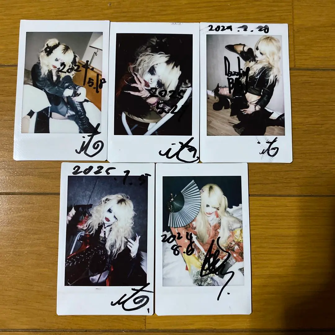 DazzlingBAD 痲紗さん サイン付き チェキ5枚セット 2025年最新】dazzlingbadチェキの人気アイテム - メルカリ