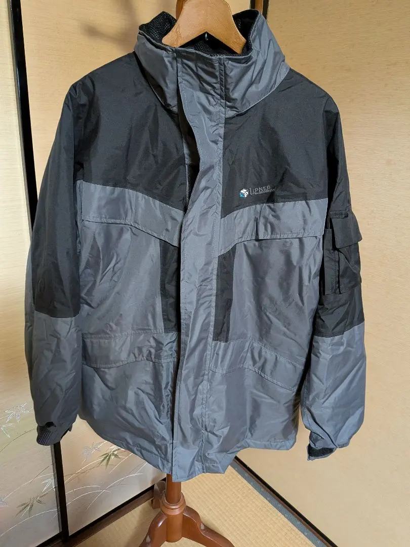 Thumbnail of LIPNER All Weather Jacket, Size L, Gray/Black, Top and Bottom Set
