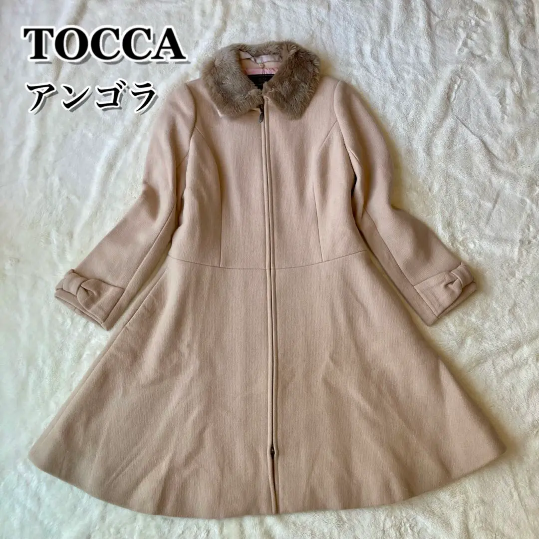 TOCCA TOCCA ウール　アンゴラ　コート　ピンク TOCCA TOCCA ウール アンゴラ コート ピンク