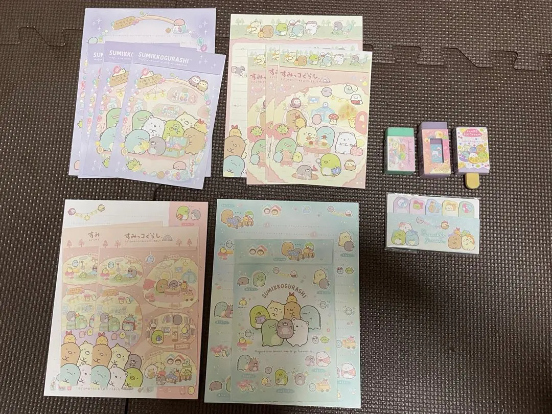 Thumbnail of Sumikko Gurashi Letter Set, Sticky Notes, Eraser, Stationery Set