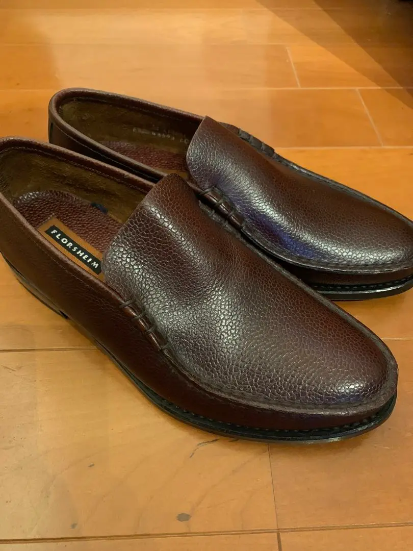 【美品】FLORSHEIM フローシャイム コブラヴァンプ ローファー 25.5 フローシャイム FLORSHEIM COBRAVAMP （BL） -靴＆ファッション