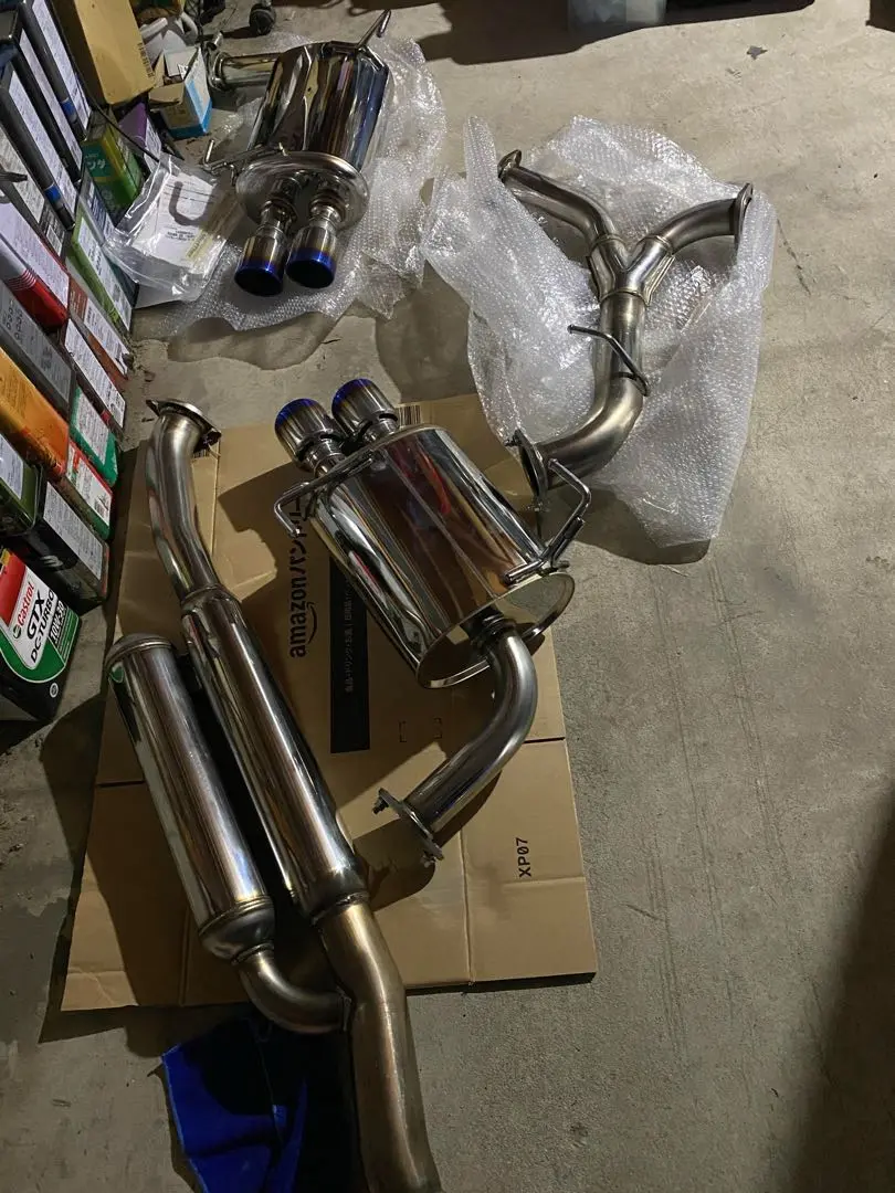 WRX STi VAB HKS Super Turbo Muffler スーパーターボマフラー