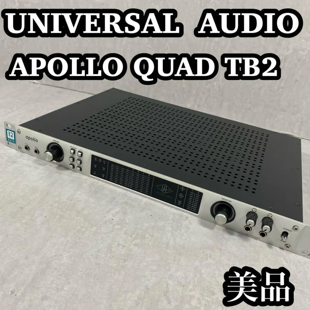 Universal Audio Apollo QUAD 　動作品　一部難あり Universal Audio Apollo QUAD 動作品 一部難あり - メルカリ