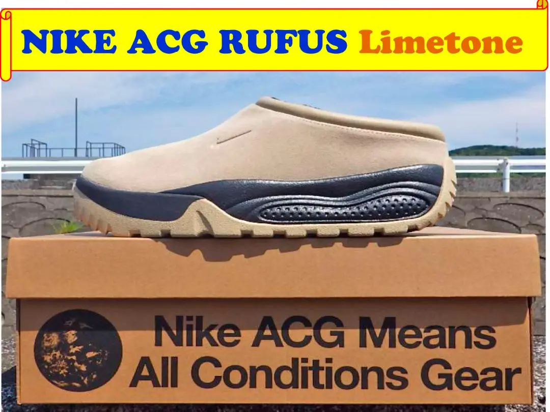 ACG RUFUS 新品未使用 25cm 2025年最新】NIKE ACG rufus 25の人気アイテム - メルカリ