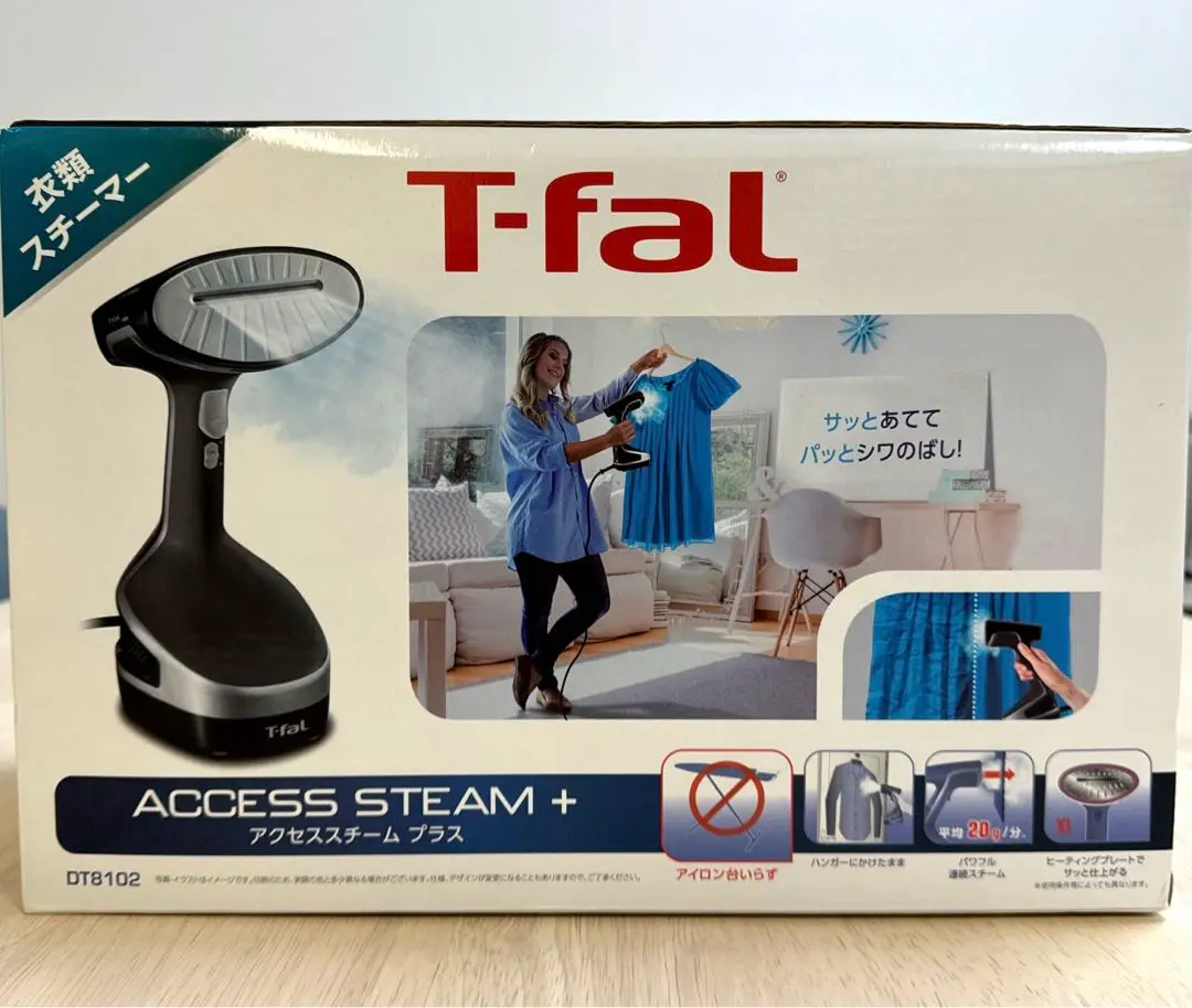 【新品・未使用】T-FAL衣類スチーマー アクセススチームプラス DT8102 2025年最新】DT8102の人気アイテム - メルカリ