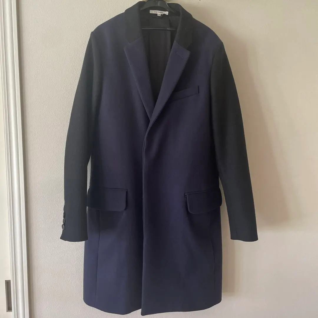 【CARVENカルヴェン】グレー チェスターコート 2025年最新】CARVEN メンズ チェスターコートの人気アイテム