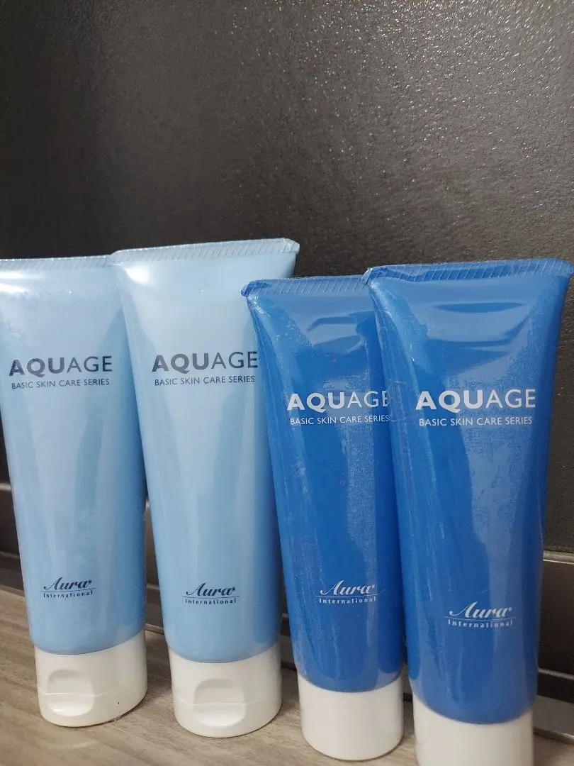 いくみ⭐︎AQUAGE スキンケア クリーナ&ウォッシュ 4本 未使用 Amazon | アクアージュ スキンケアクリーナー | アウラ