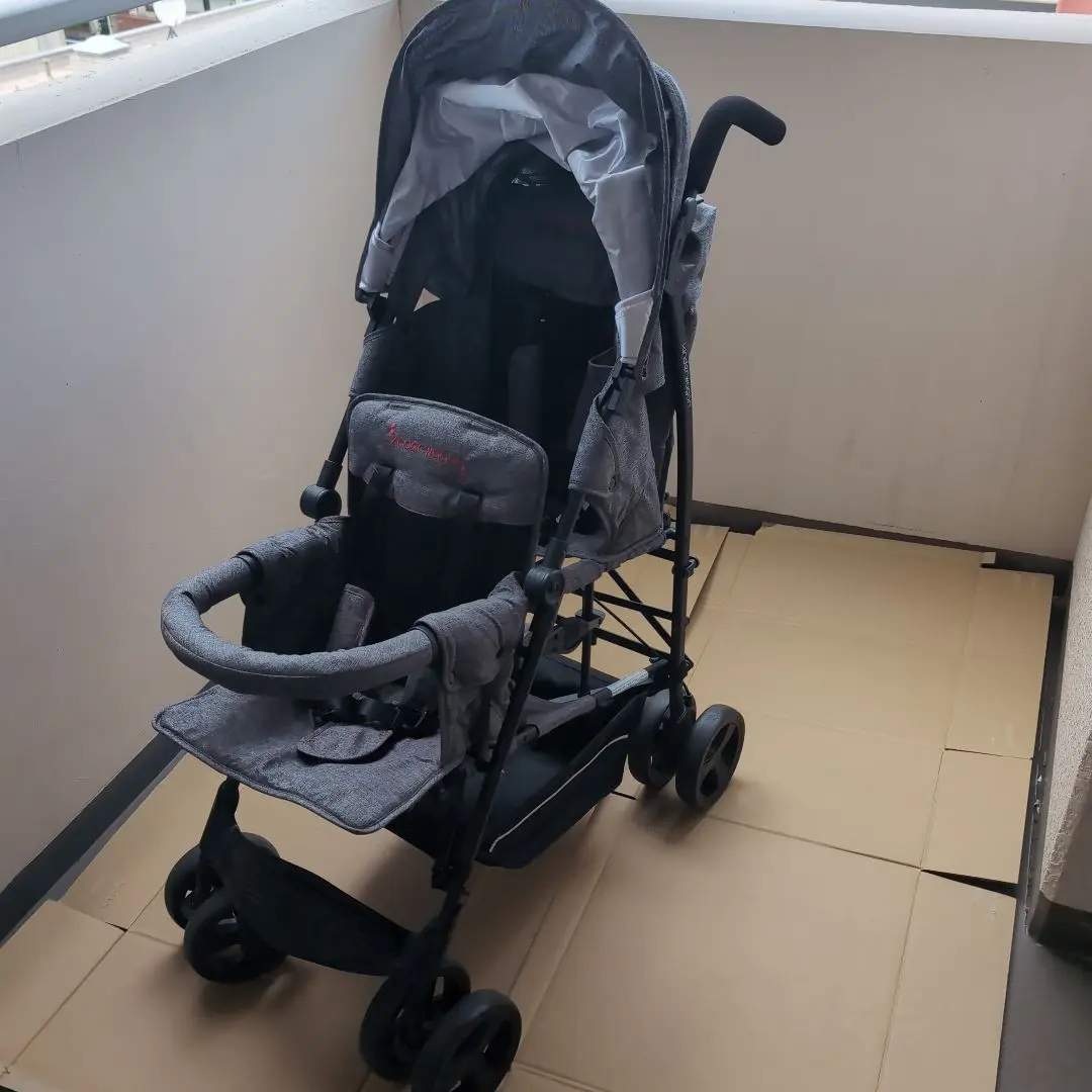 【極美品】kinderwagon キンダーワゴン　DUOシティHOPⅡ 二人乗り kinderwagon キンダーワゴン DUOシティHOP2 デュオシティホップ2