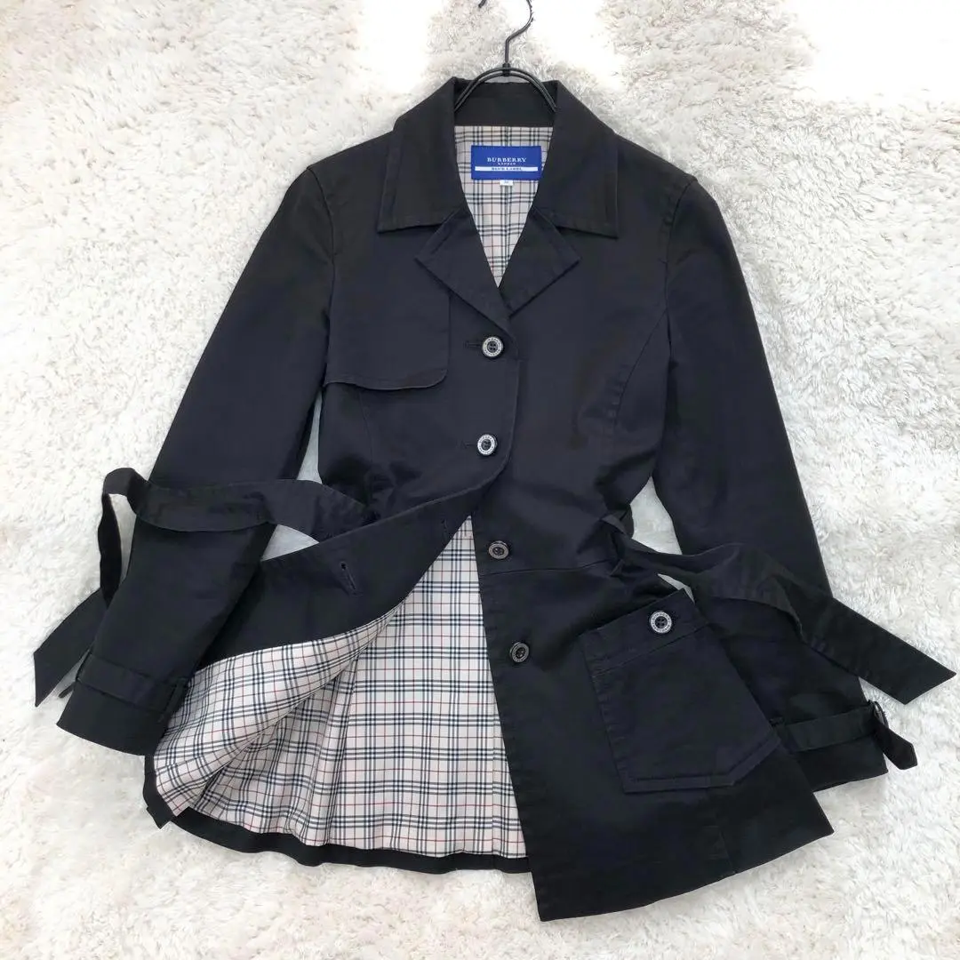 2025年最新】BURBERRY BLUE LABEL カラー：ブラック系 トレンチ