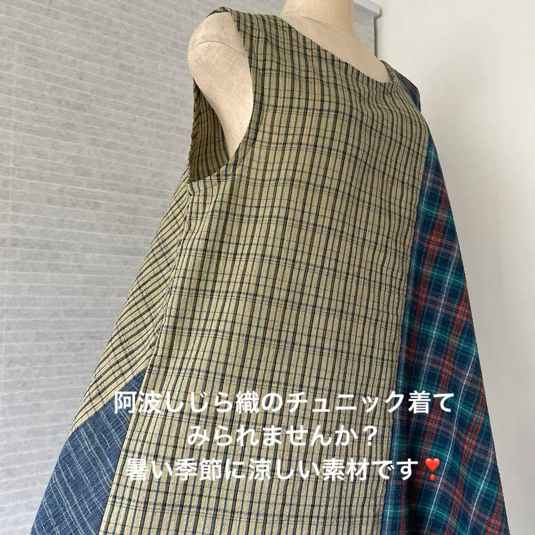2025年最新】阿波しじら織 ワンピースの人気アイテム - メルカリ