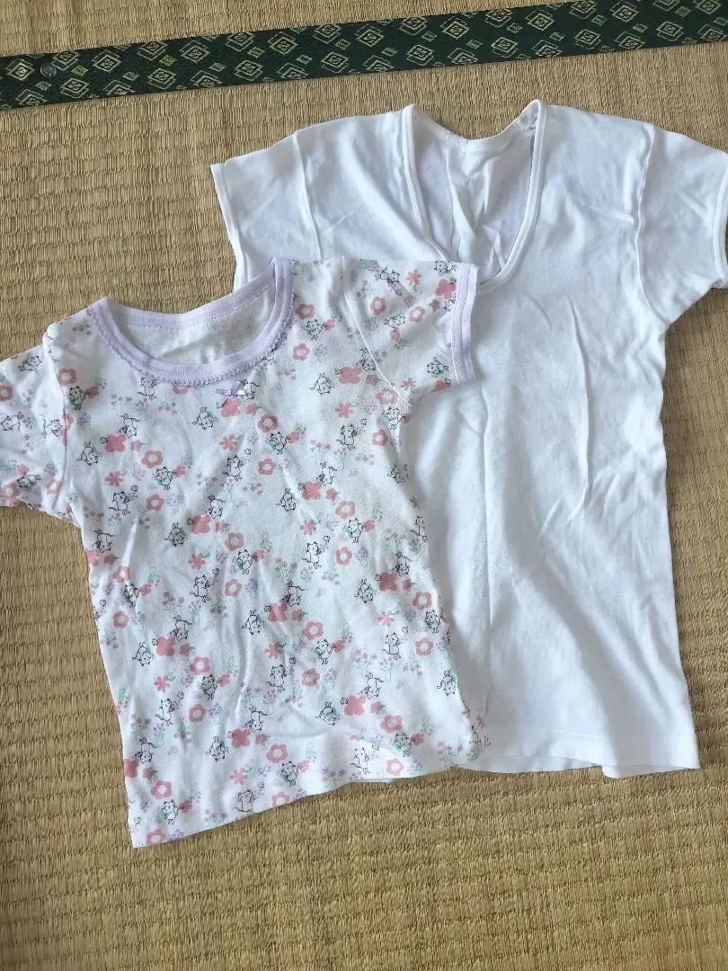 Thumbnail of Short-sleeved underwear inner 140 120 sibling set