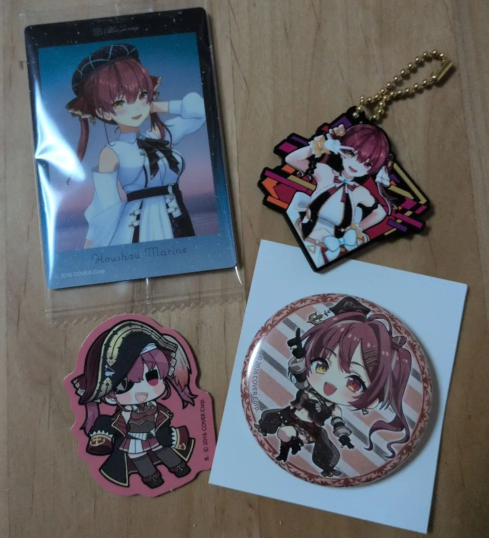 Thumbnail of Hololive Houshou Marine Keyholder Badge Card Sticker