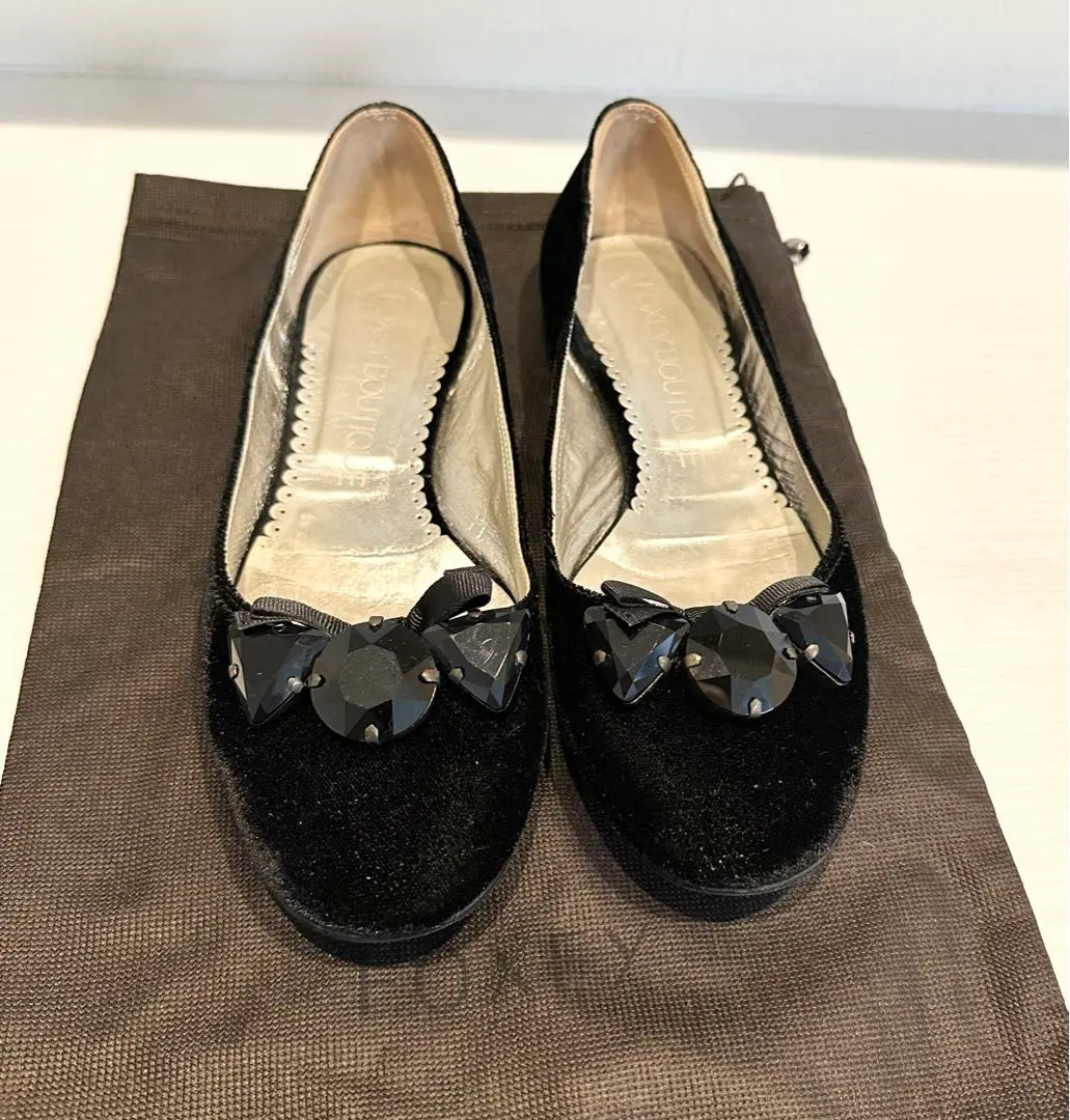フォクシー⭐︎FOXEY⭐︎リボンフラットシューズ⭐︎ベージュ35.5 新品未使用 2025年最新】Foxey レディース フラットシューズ・バレエ