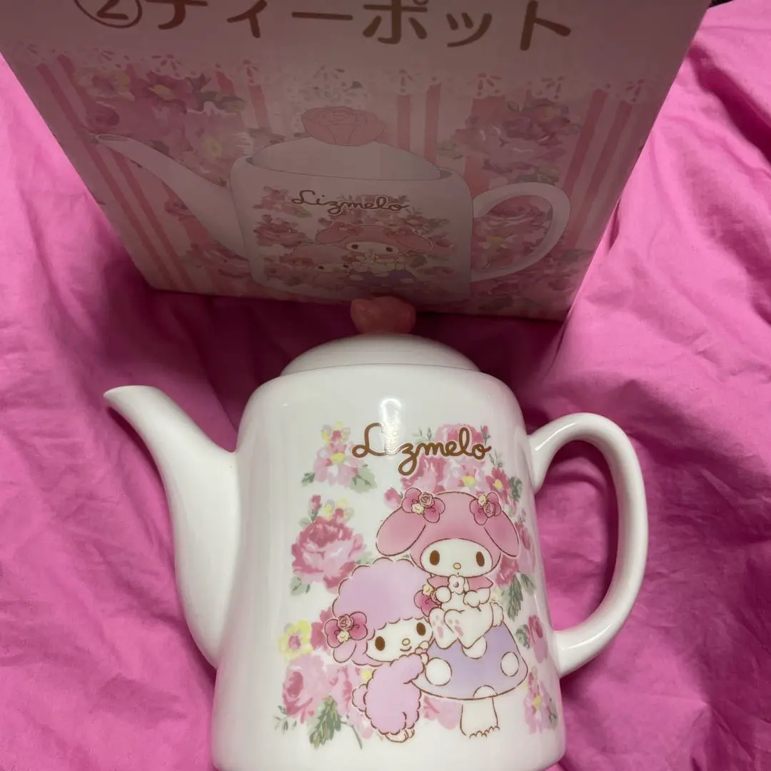 希少レア　マイメロディ　スタッキングマグ　ティーポット　2003 サンリオ 2025年最新】マイメロ ティー ポットの人気アイテム - メルカリ