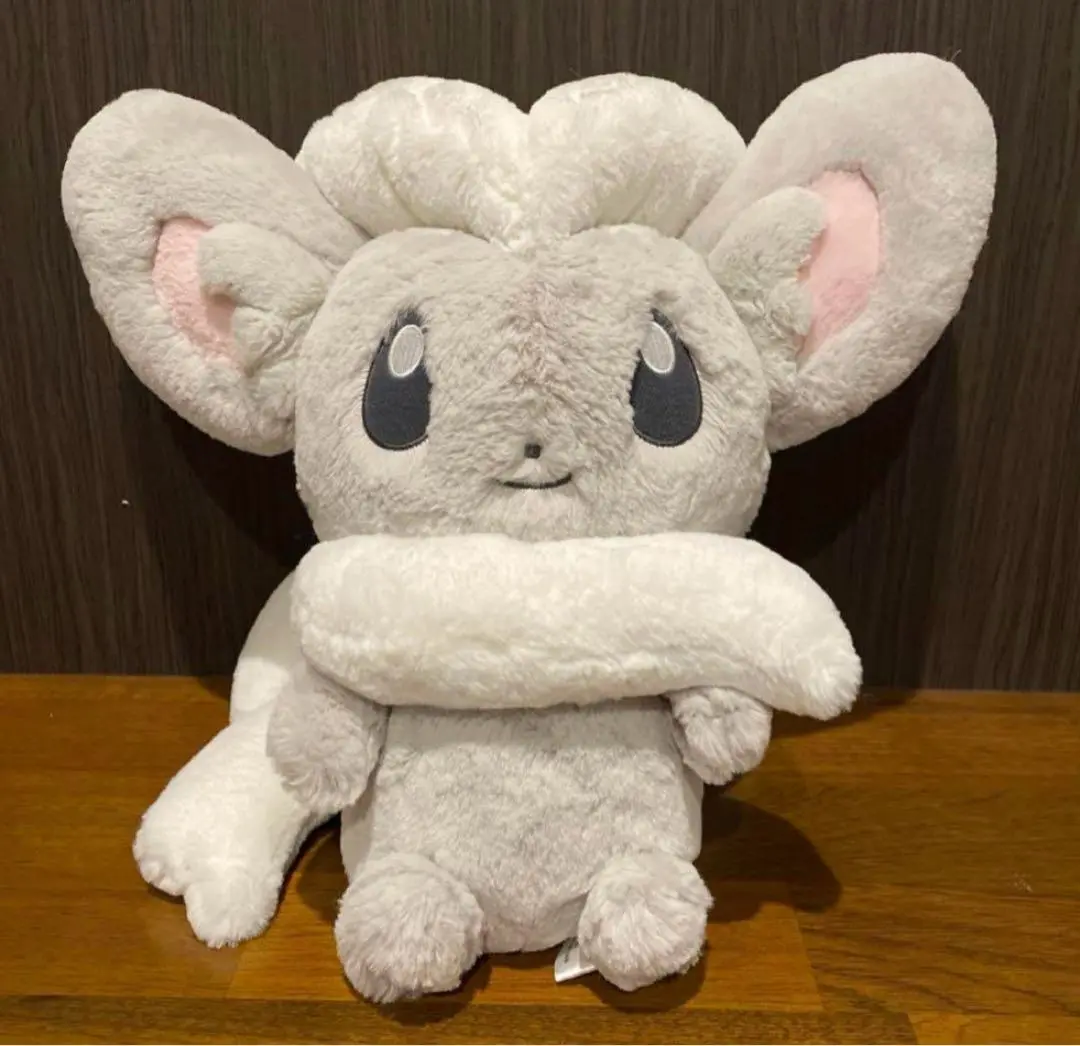 匿名発送❗チラチーノ　ふわふわ　ぬいぐるみ 新品♪ポケモンセンターオリジナル ふわふわ抱きぬいぐるみ