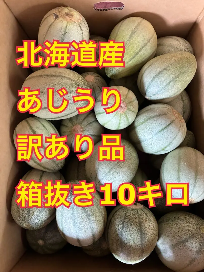 ！本日限定品！　北海道産あじうり　正品・B品混じり　箱抜き8キロ超 2025年最新】あじうりの人気アイテム - メルカリ