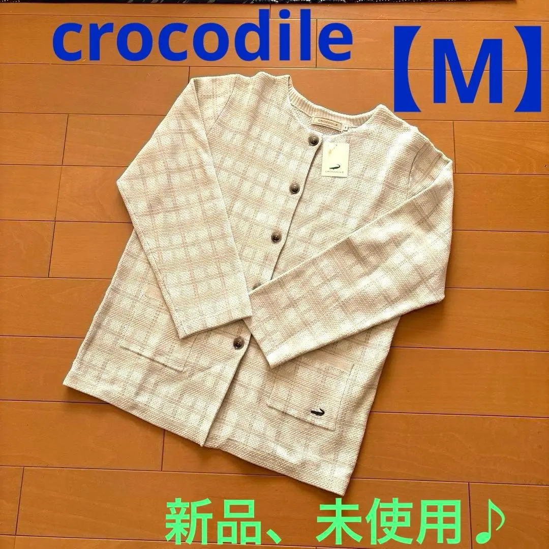 Thumbnail of Crocodile long-sleeved cardigan 【M】