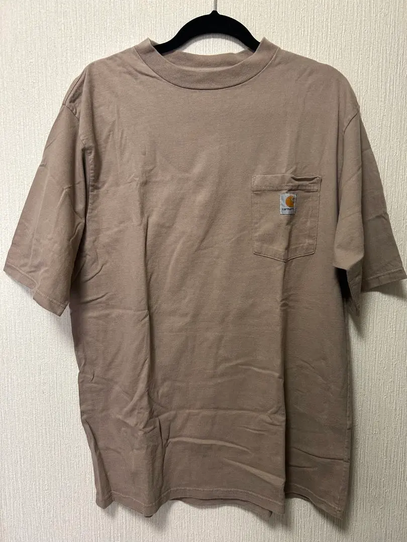 Thumbnail of Carhartt Beige Short Sleeve T-shirt with Pocket