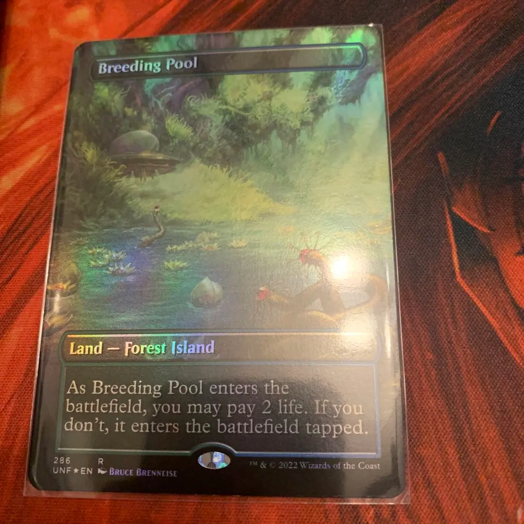 unfinity アンフィニティ　breeding pool 繁殖池　foil Breeding Pool | Unfinity Variants Foil | Card Kingdom