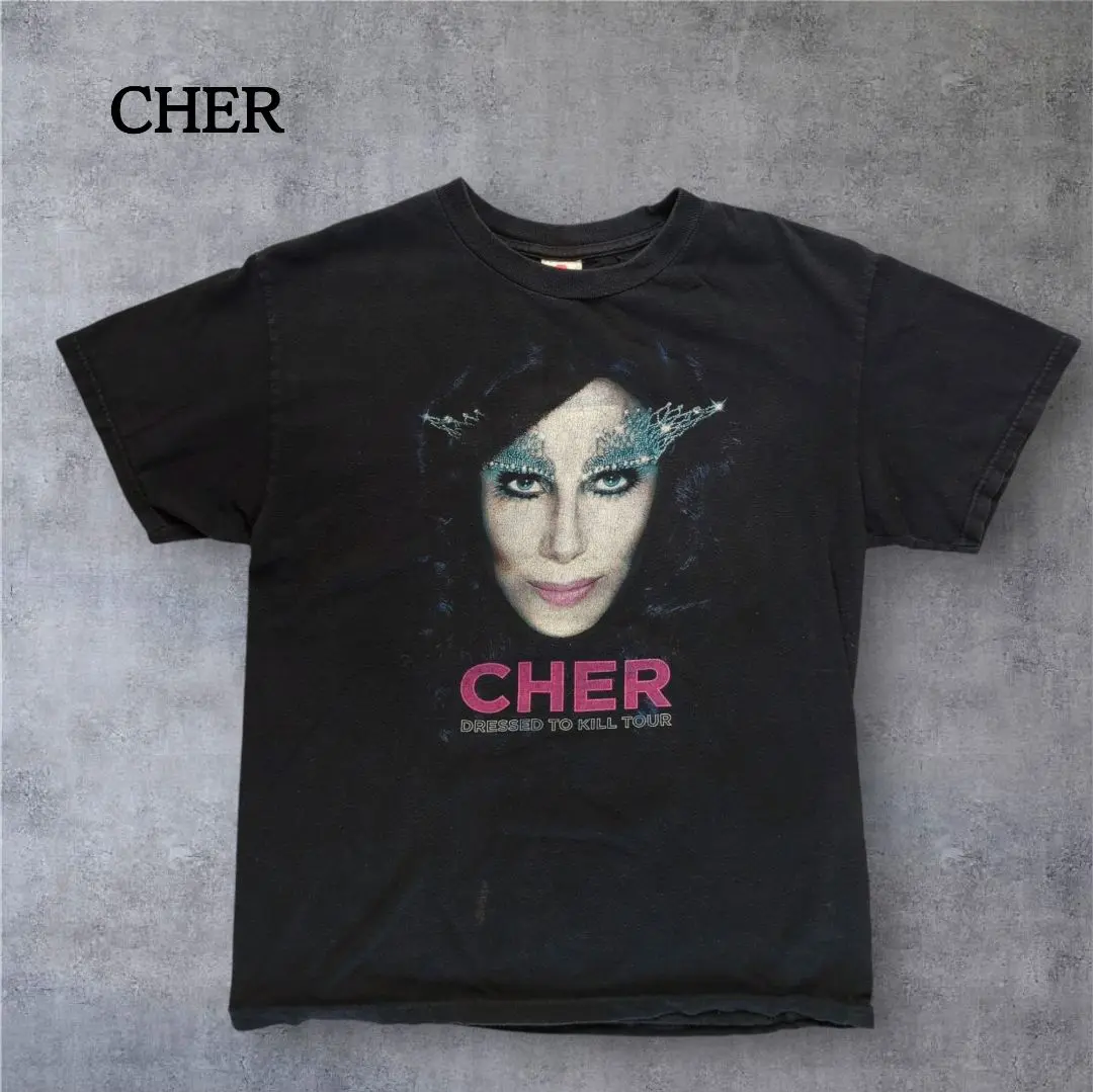 CHER/シェール/TOUR2002Tシャツ/Size:L/ 匿名配送/送料無料 Free shipping.!!! Awesome vintage Cher 2002 Tour T-Shirt