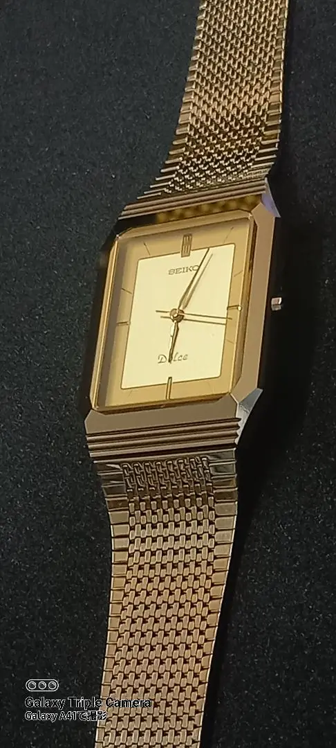 た*ん様 SEIKO DOLCE ドルチェ　タングステンケース　電池交換済み 電池交換済み】 SEIKO Dolce コンビ セイコー ドルチェ ユニ