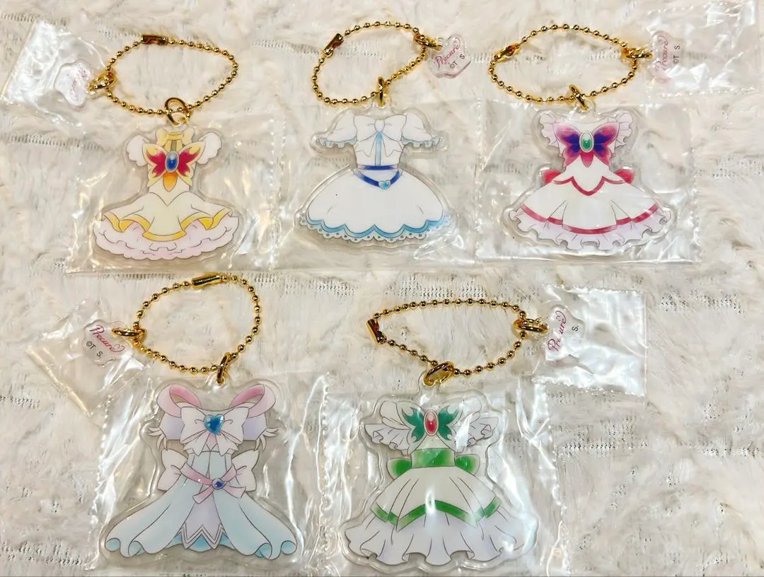 Thumbnail of Precure Ichiban Kuji Acrylic Charms Set of 5, Bundle