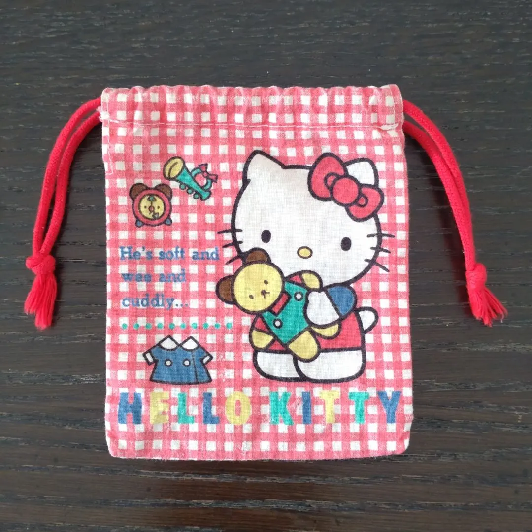 Thumbnail of Sanrio Retro Hello Kitty Mini Drawstring Bag