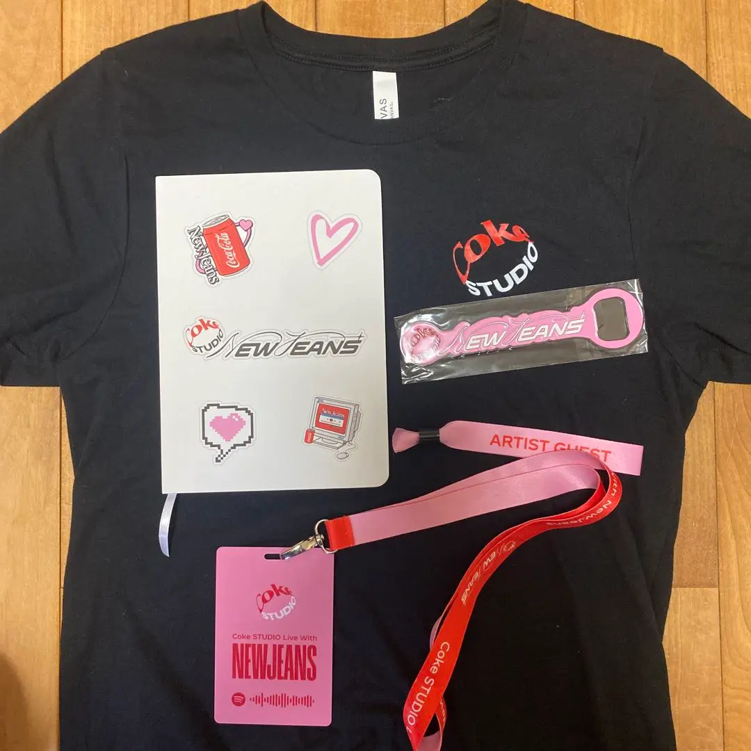 newjeans】coke studio LIVE 限定Tシャツ 2024 - メルカリ