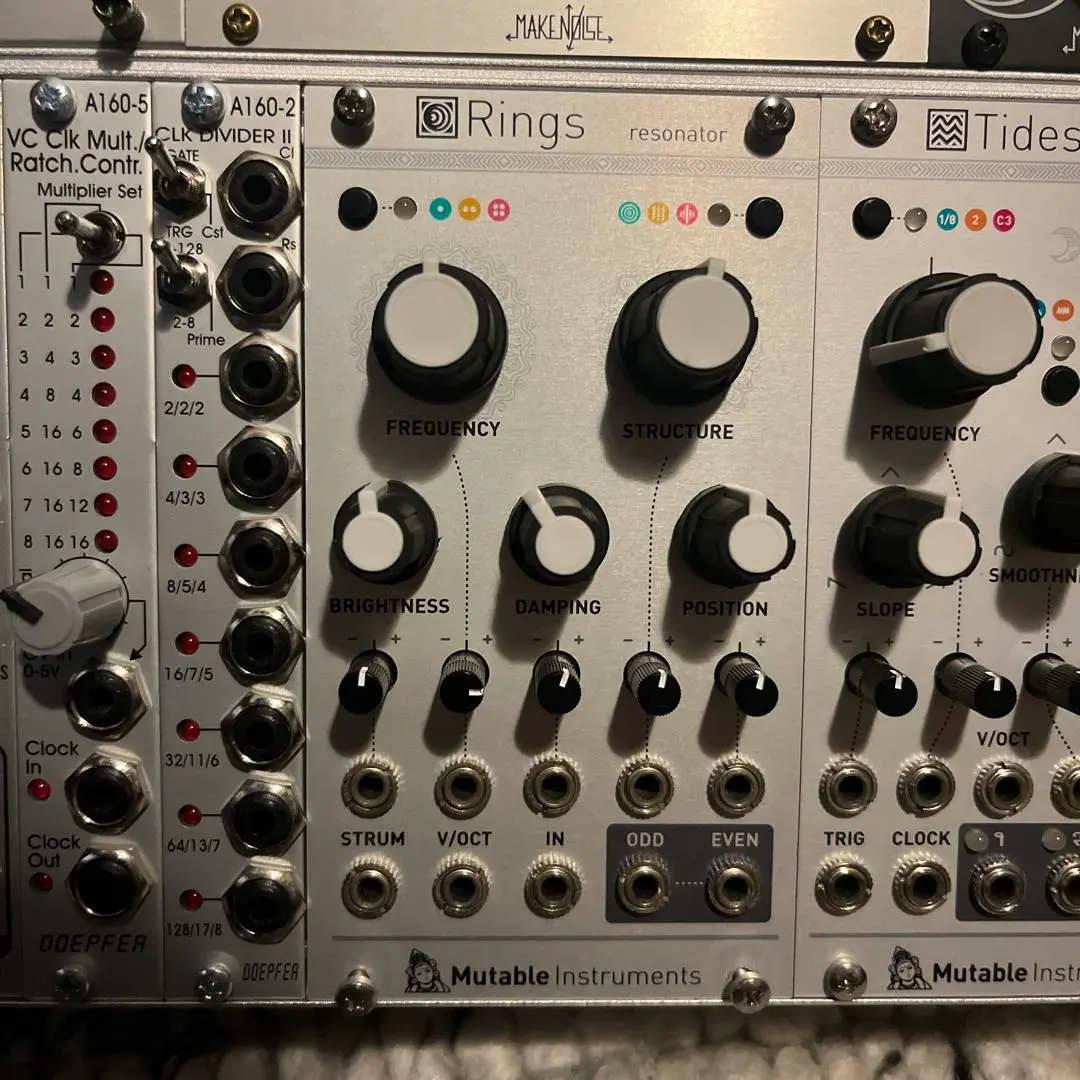 今月のモジュラー・シンセ：MUTABLE INSTRUMENTS Rings 〜第2回