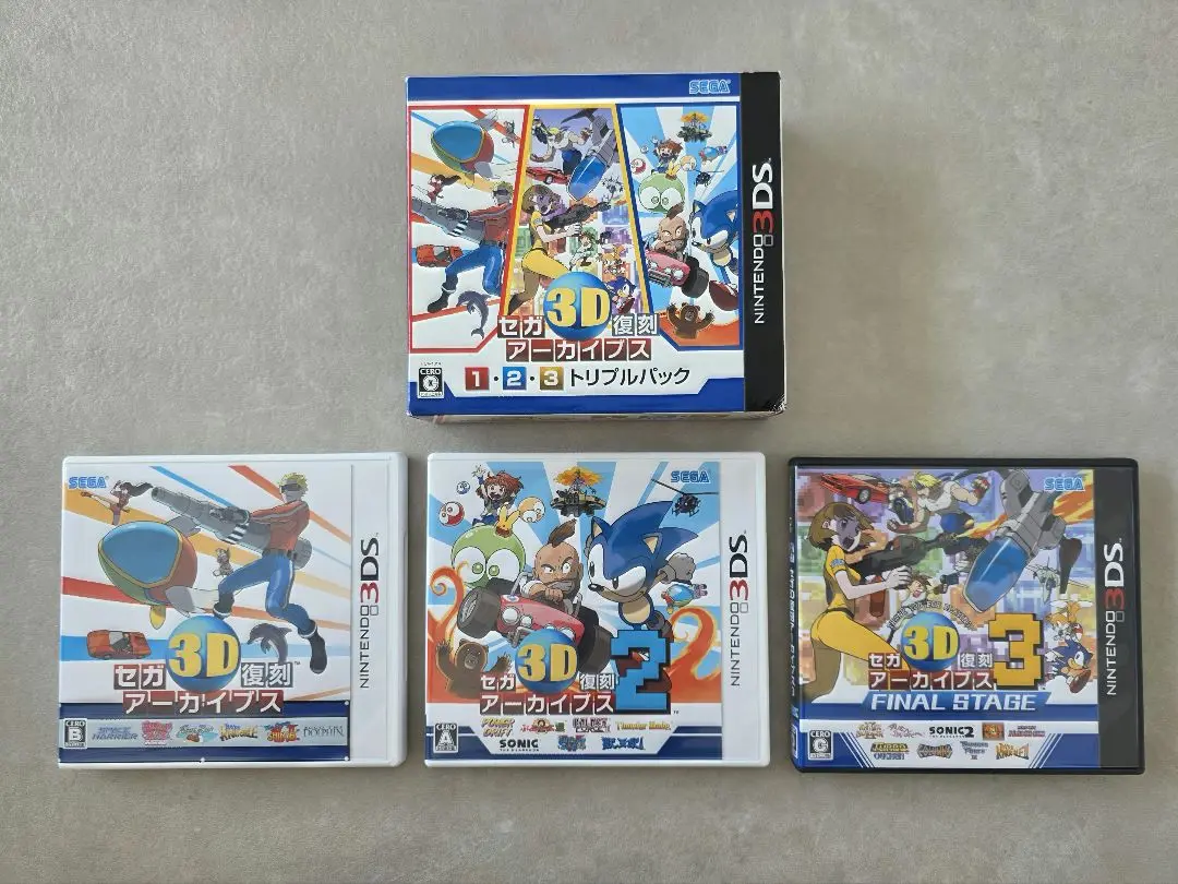 セガ3D復刻アーカイブス1・2・3 トリプルパック｜セガ SEGA
