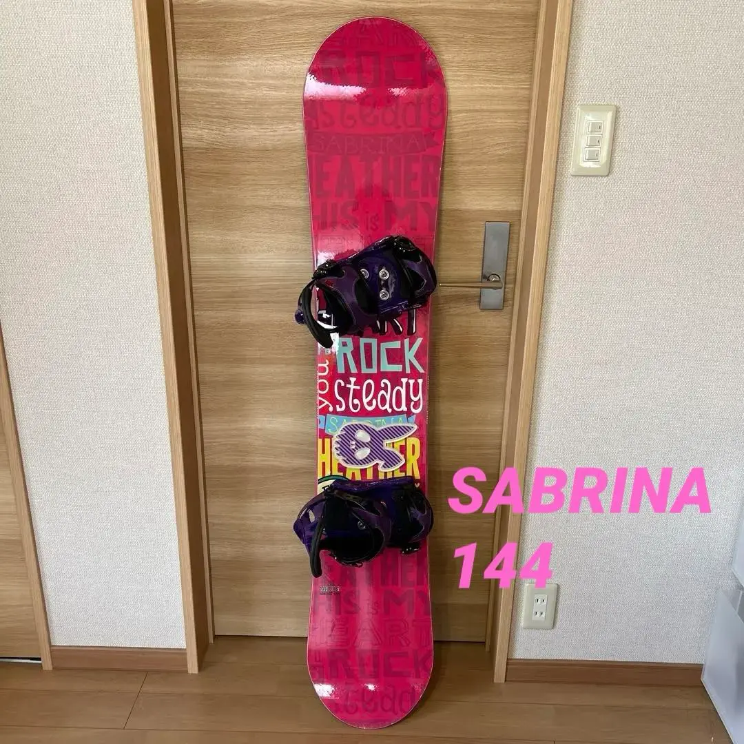 SABRINA スノーボード 144cm バインディング&ブーツセット 2025年最新】SABRINA スノーボードの人気アイテム - メルカリ