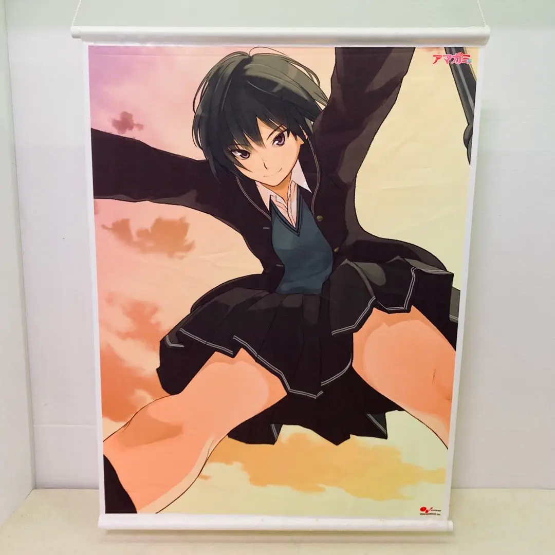 アマガミ 七咲逢 ローアングル探偵団　特大タペストリー Amazon.co.jp: 【七咲逢：ローアングル探偵団 特大タペストリー