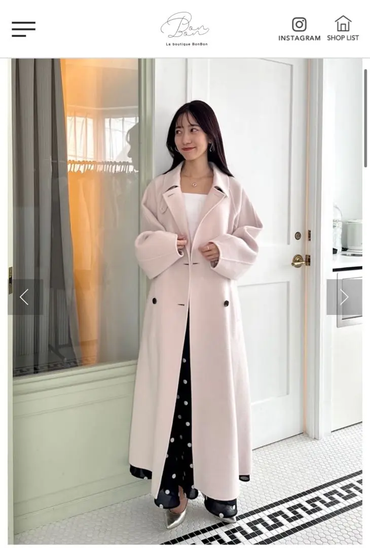 2025年最新】La boutique BonBon ロングコートの人気アイテム