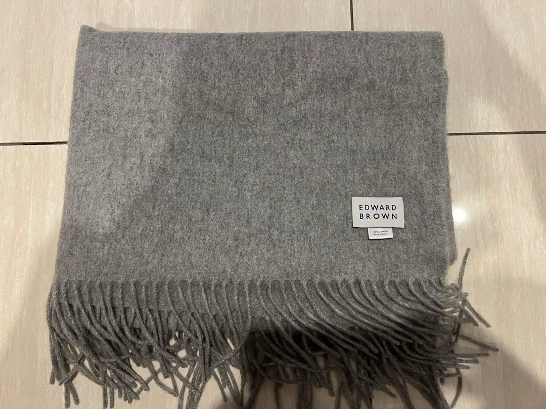 冬モノ最終SALE‼️EDWARDBROWN ストール¥18800→¥15800‼️
