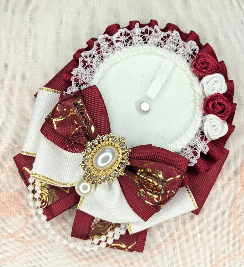 Thumbnail of Deep Red x Small Roses x Pearl Chain Pain Rosette [Rinu, Hololive, Nijisanji, Genshin Impact]