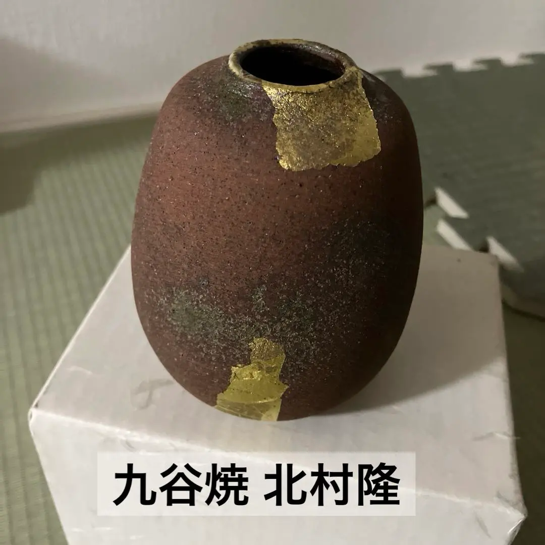 伝統工芸九谷焼　　香炉　青粒鉄仙　竹隆窯（北村隆） 伝統工芸九谷焼 香炉 青粒鉄仙 竹隆窯（北村隆）
