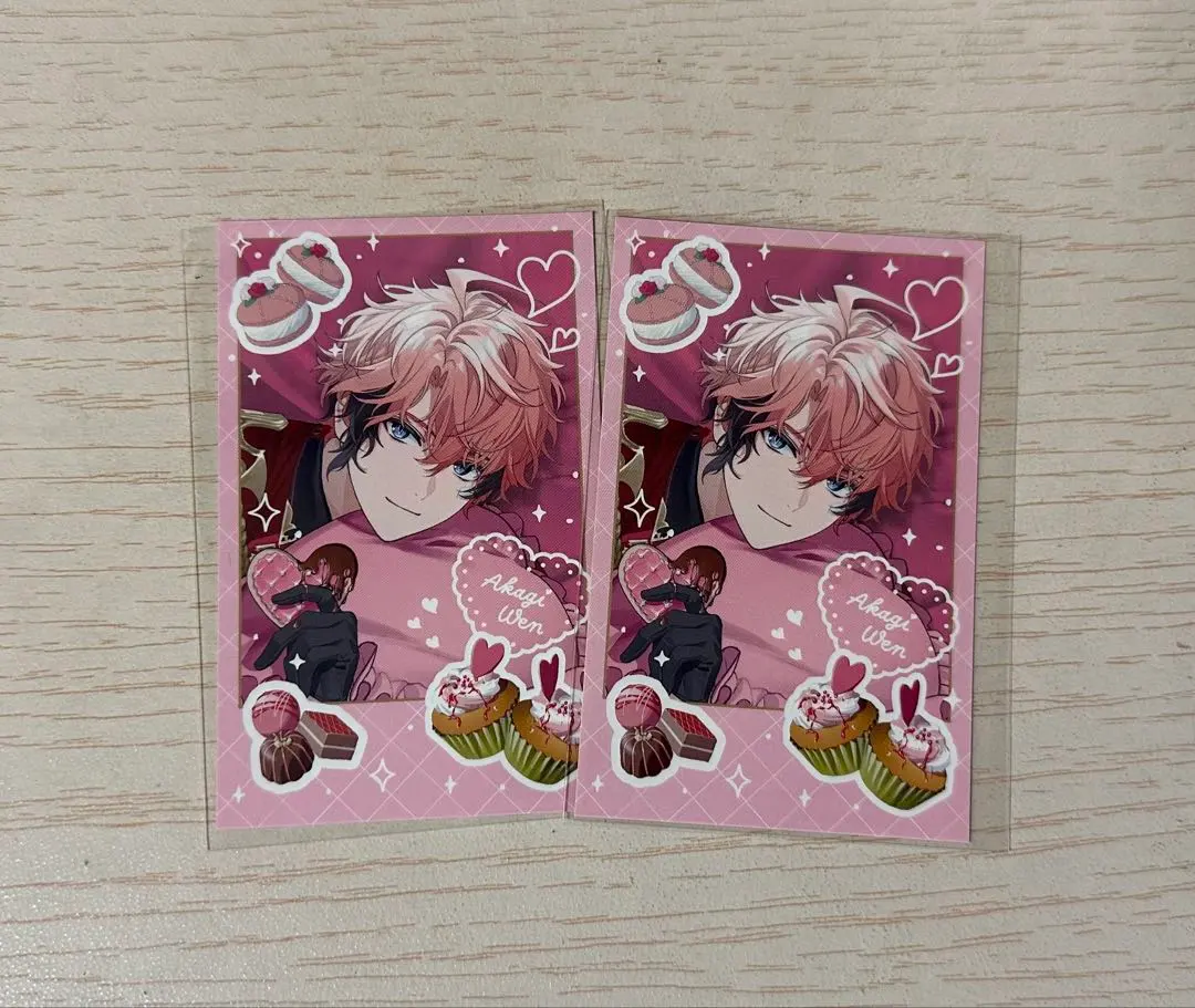 Thumbnail of Akagi Wen Cheki-style Card Set (2 cards)