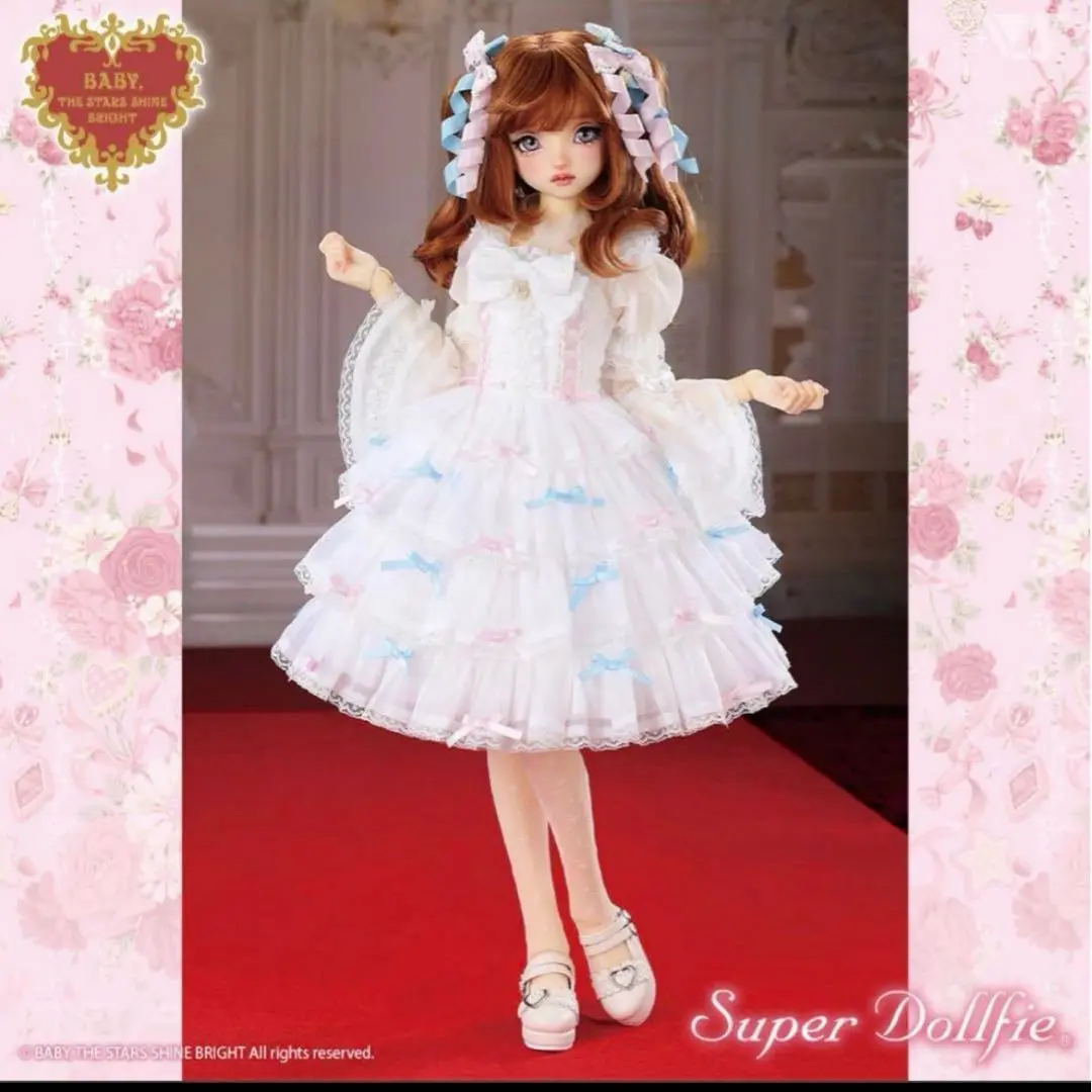 BABY Eternal Ribbon Featheryジャンパースカート 黒 Eternal Ribbon Feathery JSK (2025) by Baby, the Stars Shine