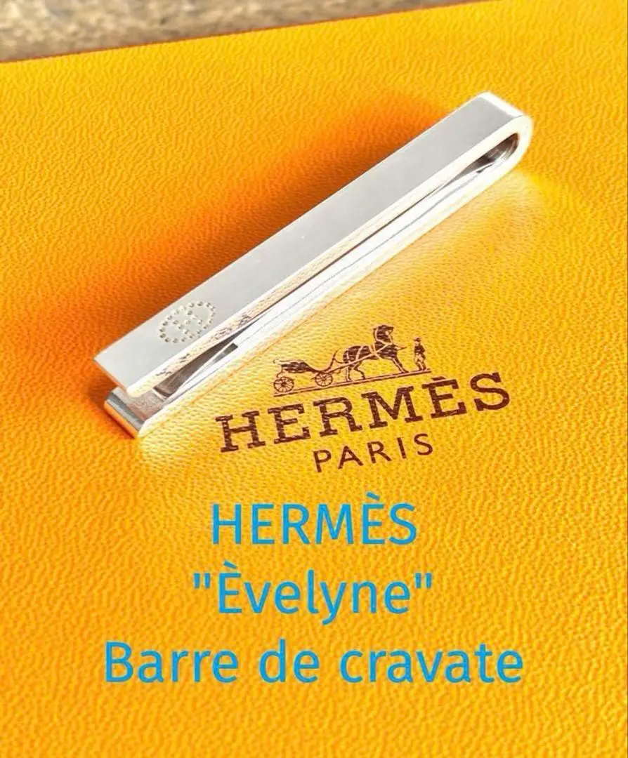 【超希少・美品】HERMES Hデザイン ネクタイピン タイバー Ag925 HERMES エルメス タイピン ネクタイ ピン Hロゴ Ag925 シルバー