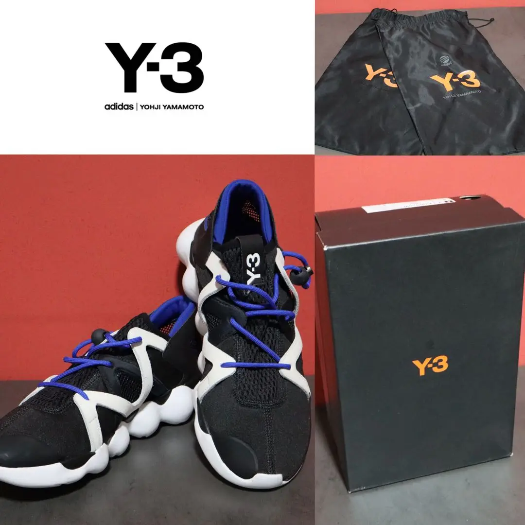 美品　ワイスリー　Y-3 (25.5) KYUJO HIGH　ヨウジヤマモト Y-3 - Y-3 kyujo low スニーカー 29cmの通販 by こまめっち