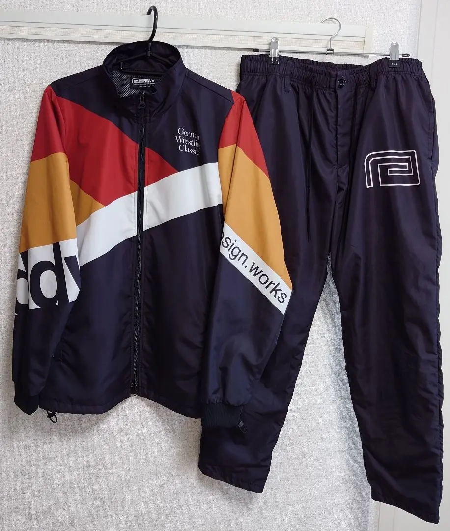 reversal rvddw ウォームアップウェアセット新品未使用 reversal リバーサル ラッシュガード rvddw 長袖Tシャツ ロンT