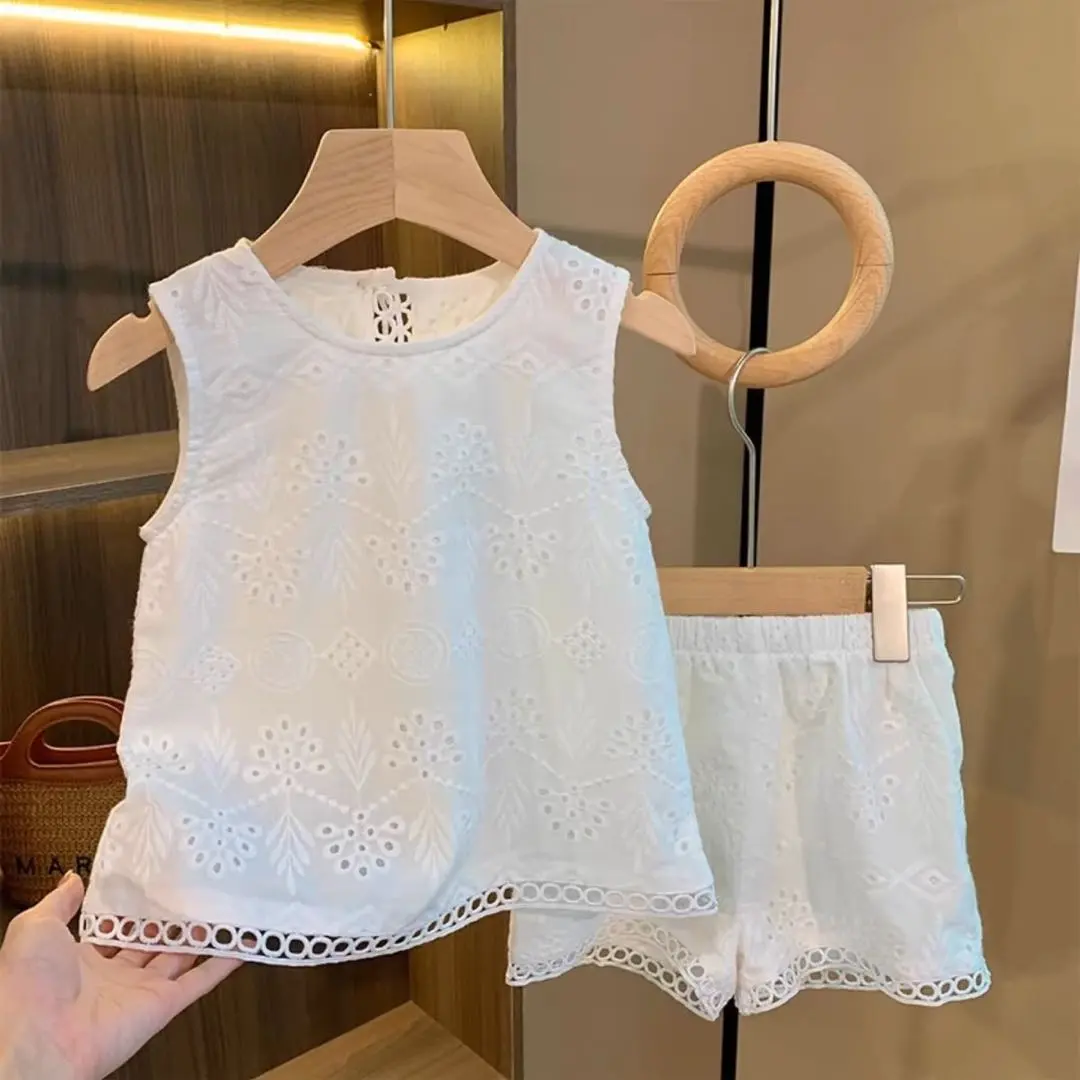 Thumbnail of Kids Girl ✭ Cute Lace Set-up Mini Length Outing Everyday Wear ✭ Summer