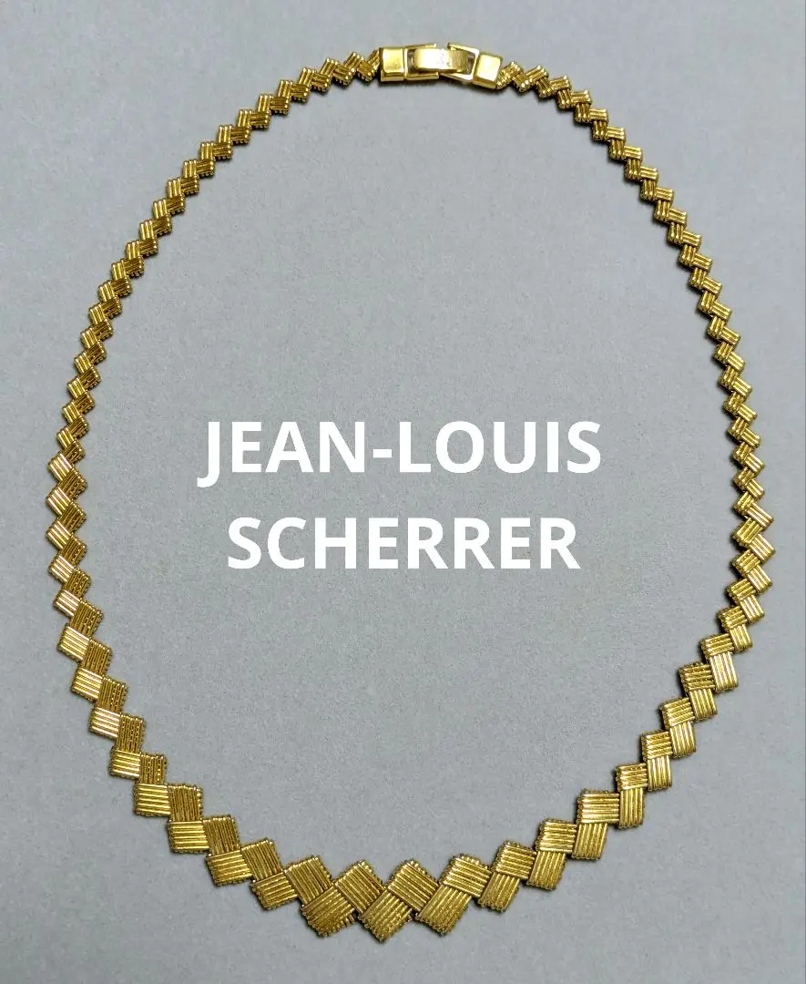 JEAN LOUIS SCHERRER ジャンルイシェレル ネックレス　JLS Jean-Louis Scherrer - JLS jean-louis scherrer ネックレスの